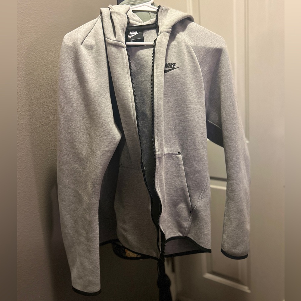 Nike Sportswear Tech Fleece Full-Zip Hoodie Men's Gray Size M